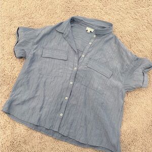 Wonderly Blue Button Down Shirt